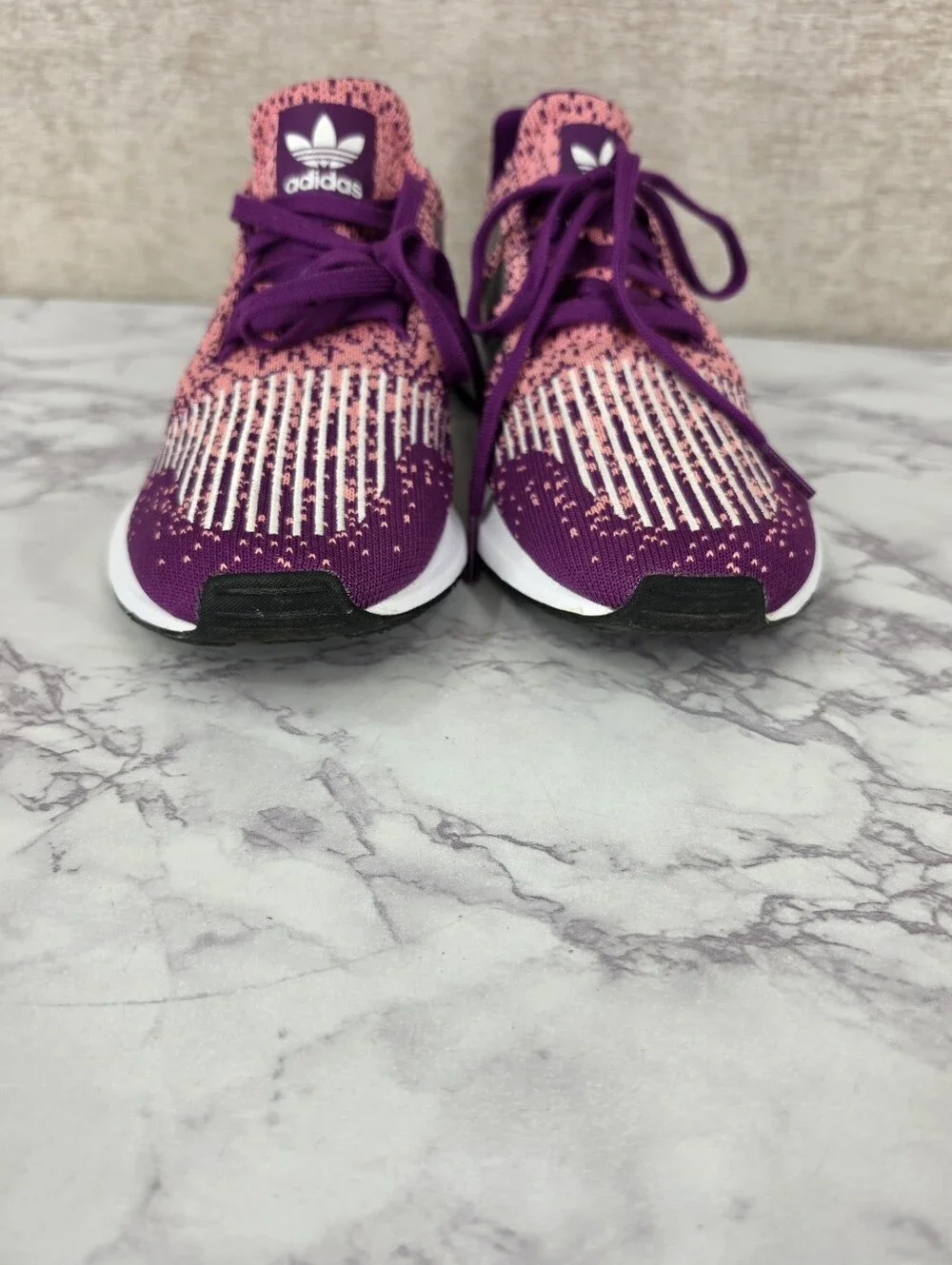 Adidas Women's Swift Run Tennis Shoes Sneakers in Glory Purple